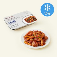청담새벽집 새벽닭 떡사리 매콤 닭갈비 (냉동), 400g, 1개