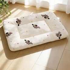 허니버블 반려동물 캐릭터 포근한 양면 방석 매트, 7, 1개