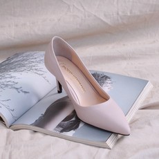 쇼랜 르본디 수제화 스틸레토 가죽 하이힐 7cm