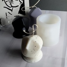 臉部藝術品模具 頭像雕塑模具, 混合色