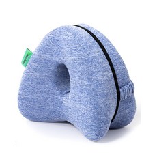 Bee Worker多功能蘋果腿靠墊, 淺藍