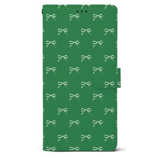 케이스퍼시픽 리본패턴 가죽 다이어리형 휴대폰 케이스