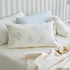 쉬즈홈 순면베개 솜포함, 버니즈 아이보리