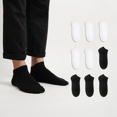 노디자인 남성용 스트롱 무지 발목 양말 10켤레