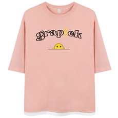 그라픽 스마일그라 7부 반팔티 PRV_0015