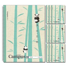 b fancy 小學中文春季筆記本, 10個, 熊貓