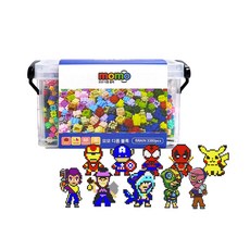 Momo泡沫積木塊 8mm 10000入, 31種混色