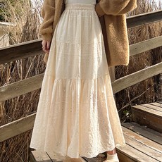 LUNA GIRL Amos 鬆緊帶半身裙 L24SPSK122010