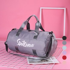 엘쏘 여성용 테이키 스포츠 가방, 그레이, 1개