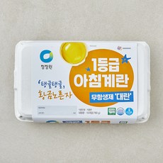 청정원 무항생제 인증 1등급 아침대란 780g, 1개, 15구