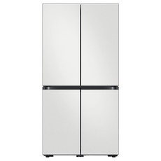 삼성전자 비스포크 4도어 냉장고 프리스탠딩 852L 방문설치, 코타 화이트, RF85C91M101