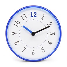 鐘表屋吸盤型防水時鐘 DH-162B, 點顏色藍色