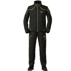 DAIWA 釣魚服上下套組 DI-1020T, 黑色的