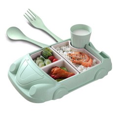 도도 키즈밀 어린이 식기세트, 민트, 1개