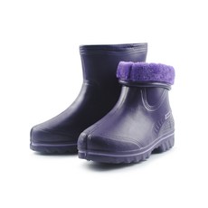 여성용 S-EVA 방한 경량 반장화, 보라, 240