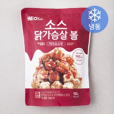 허닭 소스 닭가슴살볼 저크소스맛 (냉동), 100g, 1개