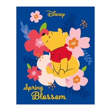 I LOVE PAINTING DIY繪畫組 小熊維尼款 40*50cm, 藍花