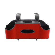 bebehome 高質感車用椅背收納盒, 紅色, 1個