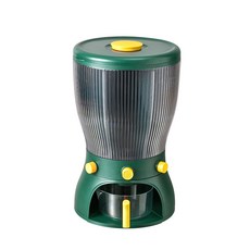 旋轉式穀物分格儲物罐 綠色, 1個