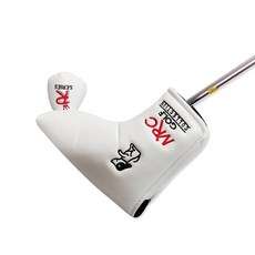 MRC GOLF 創意推桿罩半月, 白色的, 1個
