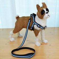 씨툰 반려동물 레인보우 데일리 가슴줄 L GH79_RD_1454, C, 1개
