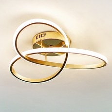 LED Eclat 20W 直吸頂燈 天花板燈, 金色