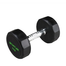 스포틀러 PEV 12각 덤벨 7kg, 1개