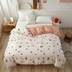 Zzinnomargin 印花40支棉被套, 01 橢圓形