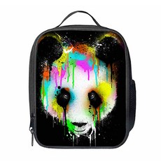 熊貓設計保溫保冷手提斜背便當袋, 12, 1個