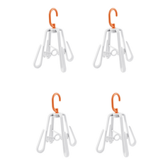 Wonies 洗鞋晾曬架, 4個, 白色