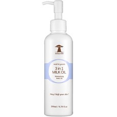 mihys35 3合1牛奶護膚油, 200ml, 1瓶