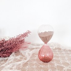 Cozette沙漏 L, 粉色（沙漏）、米棕色（沙色）