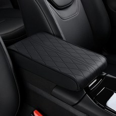 Khohimo 車用扶手置物盒墊 5W0127, 1個, 黑色