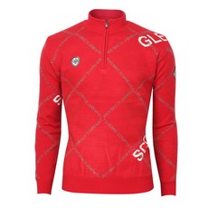 GLENECHO 辦拉鍊高爾夫針織衫 GES21102