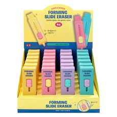 日情 造型推拉式橡皮擦, 混色, 1組