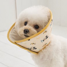 베니즈 디즈니 강아지 버베니즈 디 소프트 넥카라, 1개, 옐로우