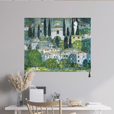 상상후 명화 패브릭포스터, 클림트 칸소네의교회