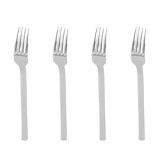 Willive 韓國製 304不鏽鋼 Pino 兒童餐具組, 銀色, 單品, 4個