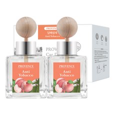 더허브샵 프로방스 차량용 디퓨저 50ml, 담배냄새제거, 2개