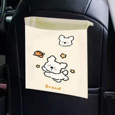 어반카 차량용 무지 캐릭터 일회용 쓰레기봉투 100p, 강아지, 1세트