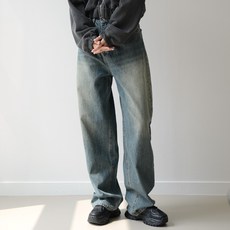 SUBI.JEANS 女款寬版寬鬆丹寧長褲 SP232