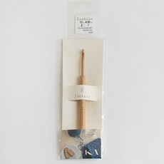 yarna Seeknit Koshitsu 竹製鉤針 05180~05188, 1個