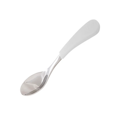 Avanchy 雙層不鏽鋼湯匙, 白色, 1支