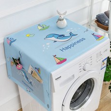 Market A 可愛插畫家電頂部防塵罩, TYPE18