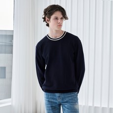 210에디트 캐시미어 블렌드 라운드 니트 ZD3SW010