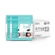 베베푸드 유기농 순한김 제로, 1.2g, 32개