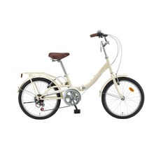 레스포 링크 7단 자전거 + 조립쿠폰, 아이보리, 1380mm, 1개
