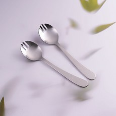 RAONNURI Pure 霧面叉匙組, 單一顏色, 叉匙2件組, 1個