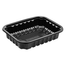 COOK&LOCK 1915系列 黑色密封容器 19154, 1個, 100入