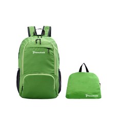 折疊式防水後背包, 綠色